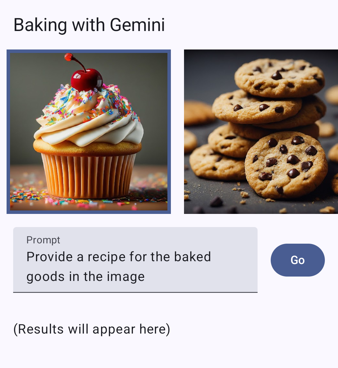 Gemini Android Demo Initial